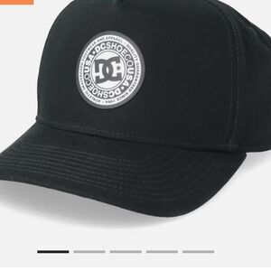 DC Shoes Reynotts Black Snapback Cap